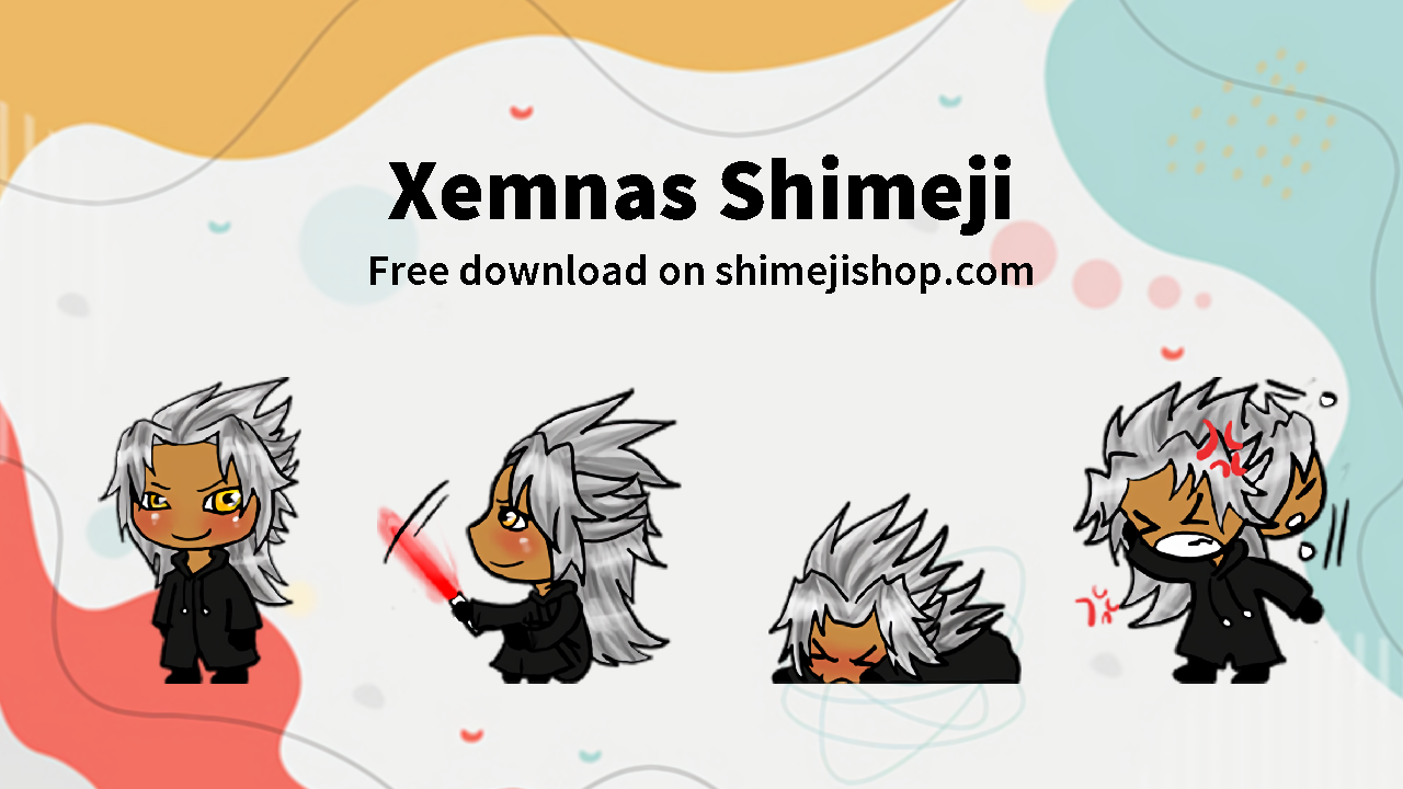 Xemnas Shimeji Cover