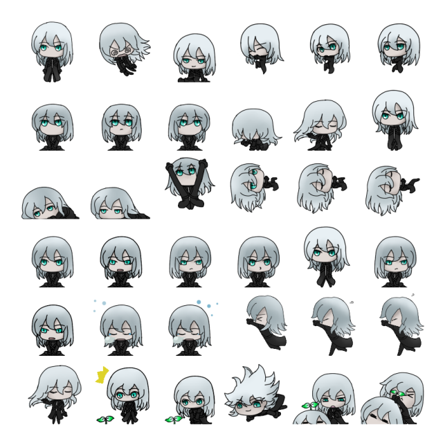 Yazoo Shimeji Sprite Preview