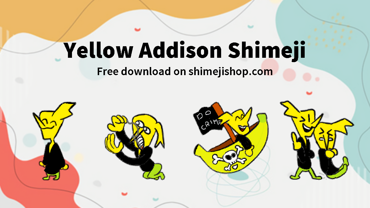 Yellow Addison Shimeji Cover