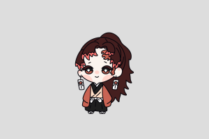 Yoriichi Tsugikuni Shimeji featured image – free desktop pet from Kimetsu no Yaiba, Demon Slayer