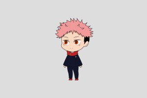 Yuji Itadori Shimeji featured image – free desktop pet from Jujutsu Kaisen