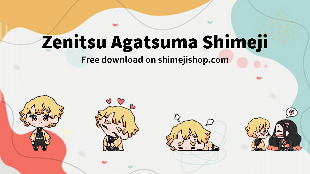 Zenitsu Agatsuma Shimeji Cover