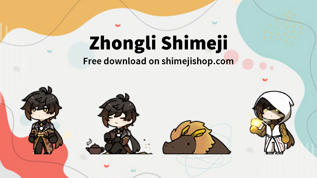 Zhongli Shimeji Cover