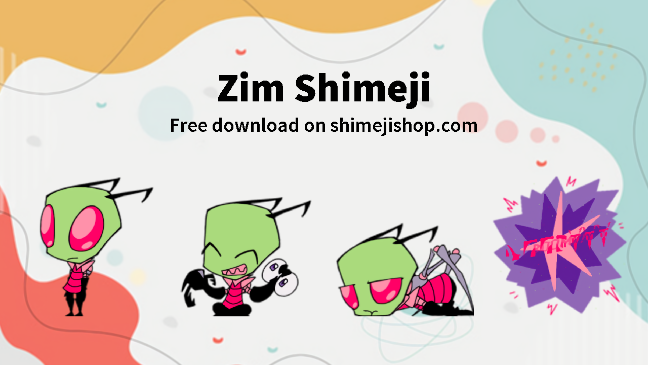 Zim Shimeji Cover
