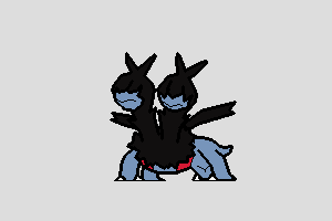 Zweilous Shimeji featured image – free desktop pet from Pokemon