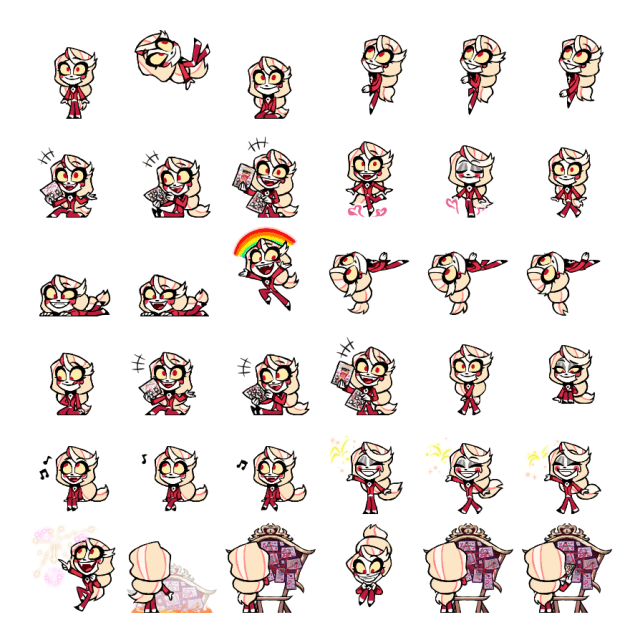 Charlie Morningstar Shimeji Sprite Preview