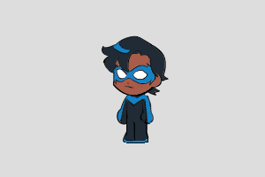 Dick Grayson (Nightwing) Shimeji featured image – free desktop pet from DC Comics