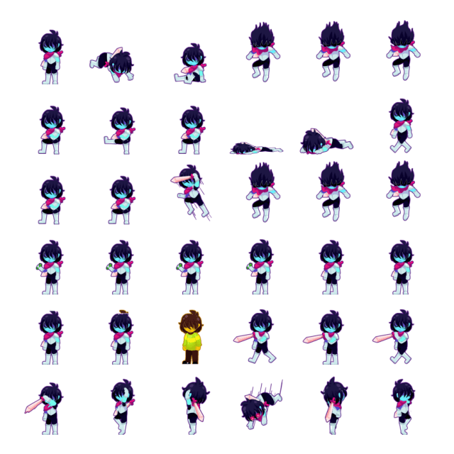 Kris Shimeji Sprite Preview