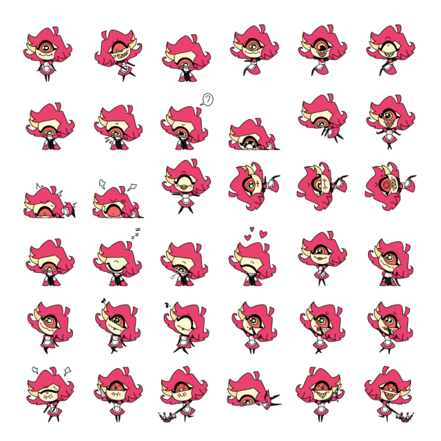 Niffty Shimeji Sprite Preview