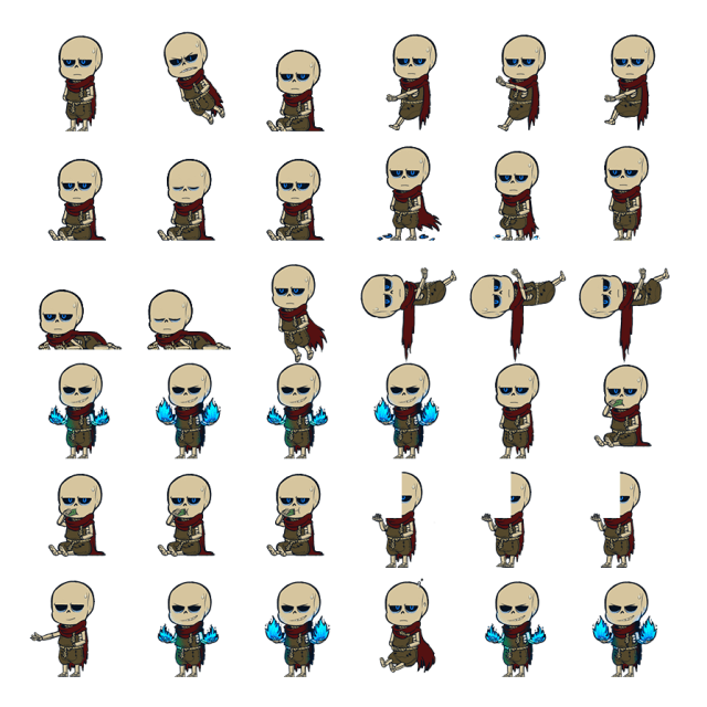 Sanzu Shimeji Sprite Preview