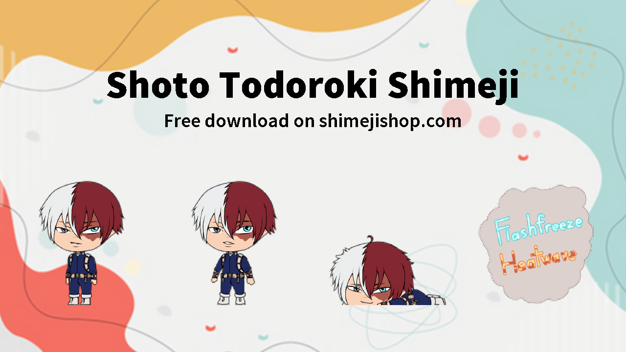 Shoto Todoroki Shimeji Cover