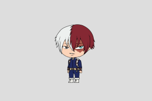 Shoto Todoroki Shimeji featured image – free desktop pet from My Hero Academia, Boku no Hero Academia, MHA