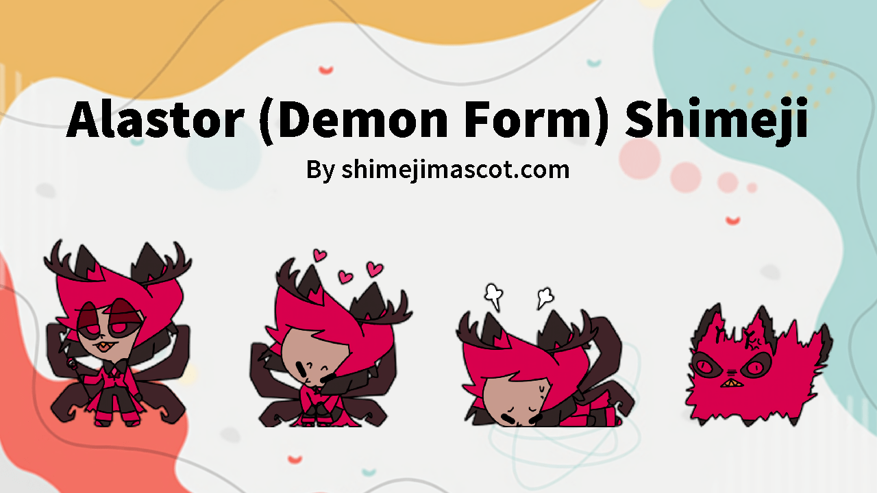 Alastor (Demon Form) Shimeji Cover
