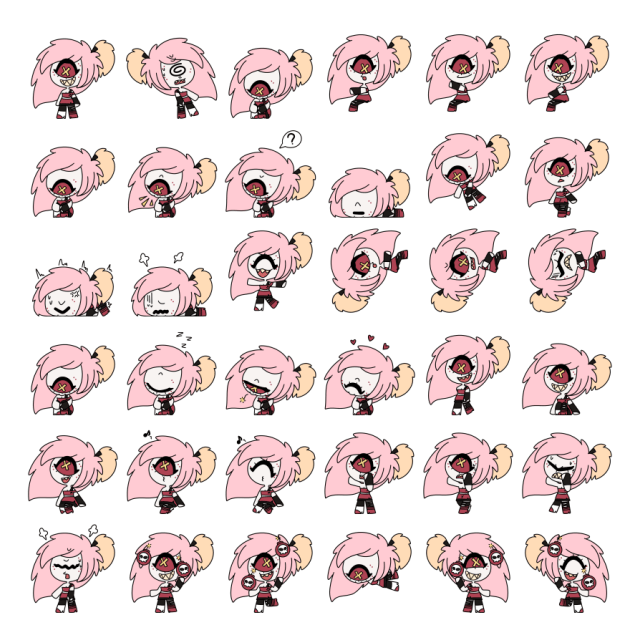 Cherri Bomb Shimeji Sprite Preview