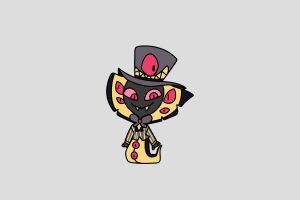Sir Pentious Shimeji featured image – free desktop pet from Hazbin Hotel, Hellaverse, Helluva Boss