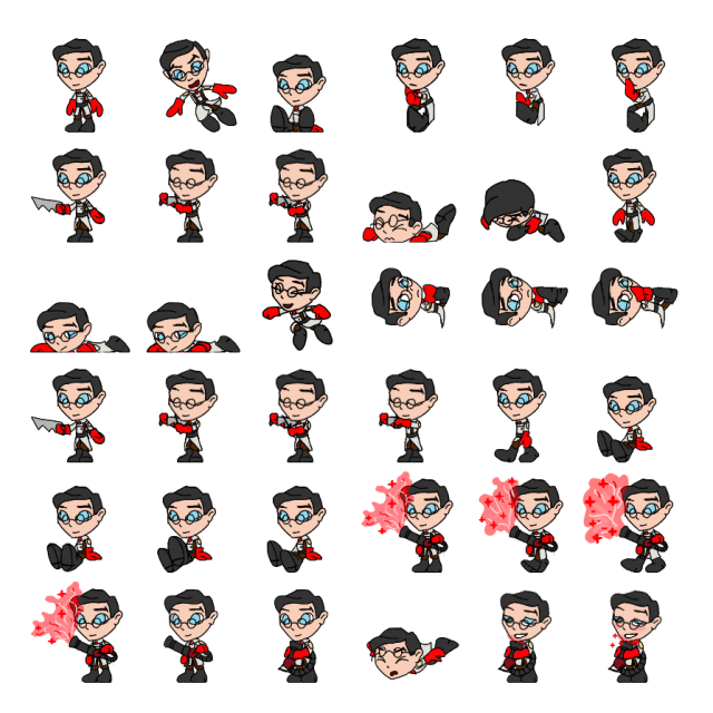 Medic Shimeji Sprite Preview