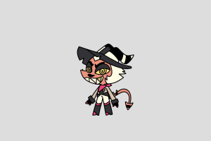 Striker Shimeji featured image – free desktop pet from Hazbin Hotel, Hellaverse, Helluva Boss