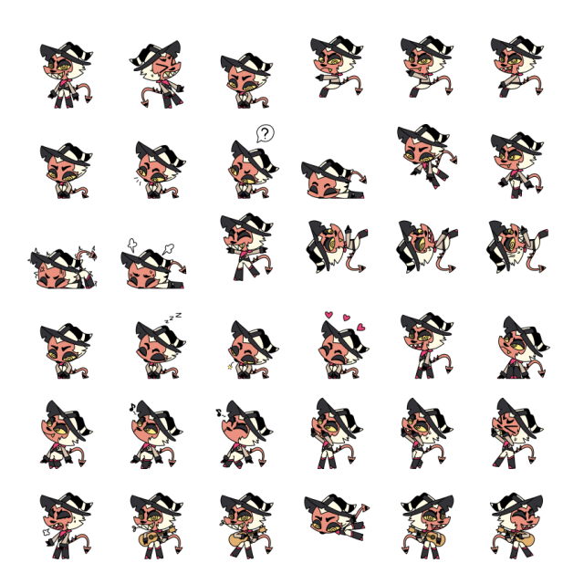 Striker Shimeji Sprite Preview