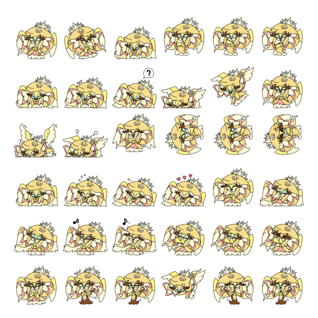 Speaker of God Shimeji Sprite Preview