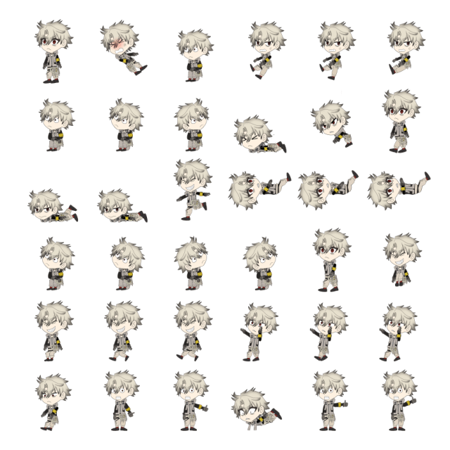 Rudo Surebrec Shimeji Sprite Preview