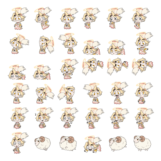 Abel Shimeji Sprite Preview