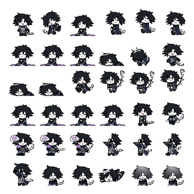Two Time Shimeji Sprite Preview