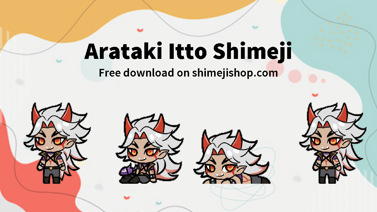 Arataki Itto Shimeji Cover