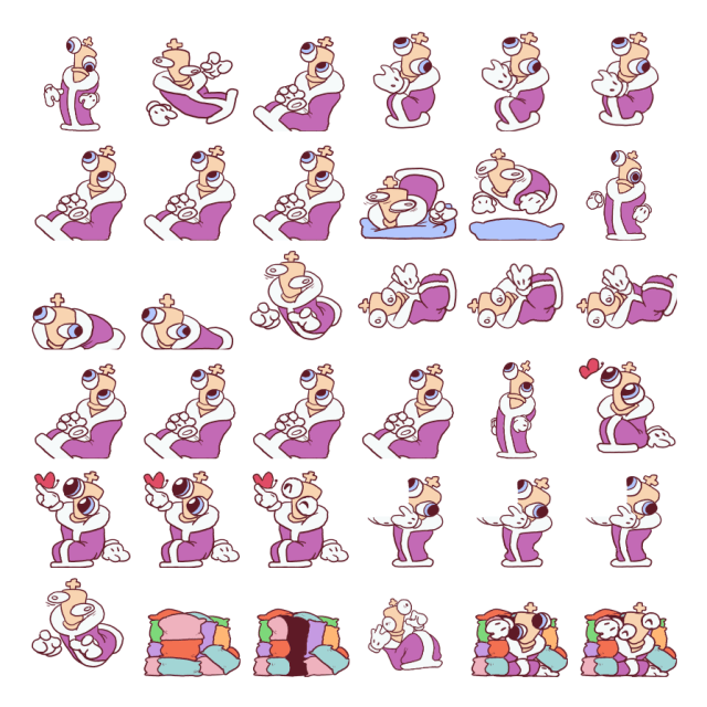 Kinger Shimeji Sprite Preview