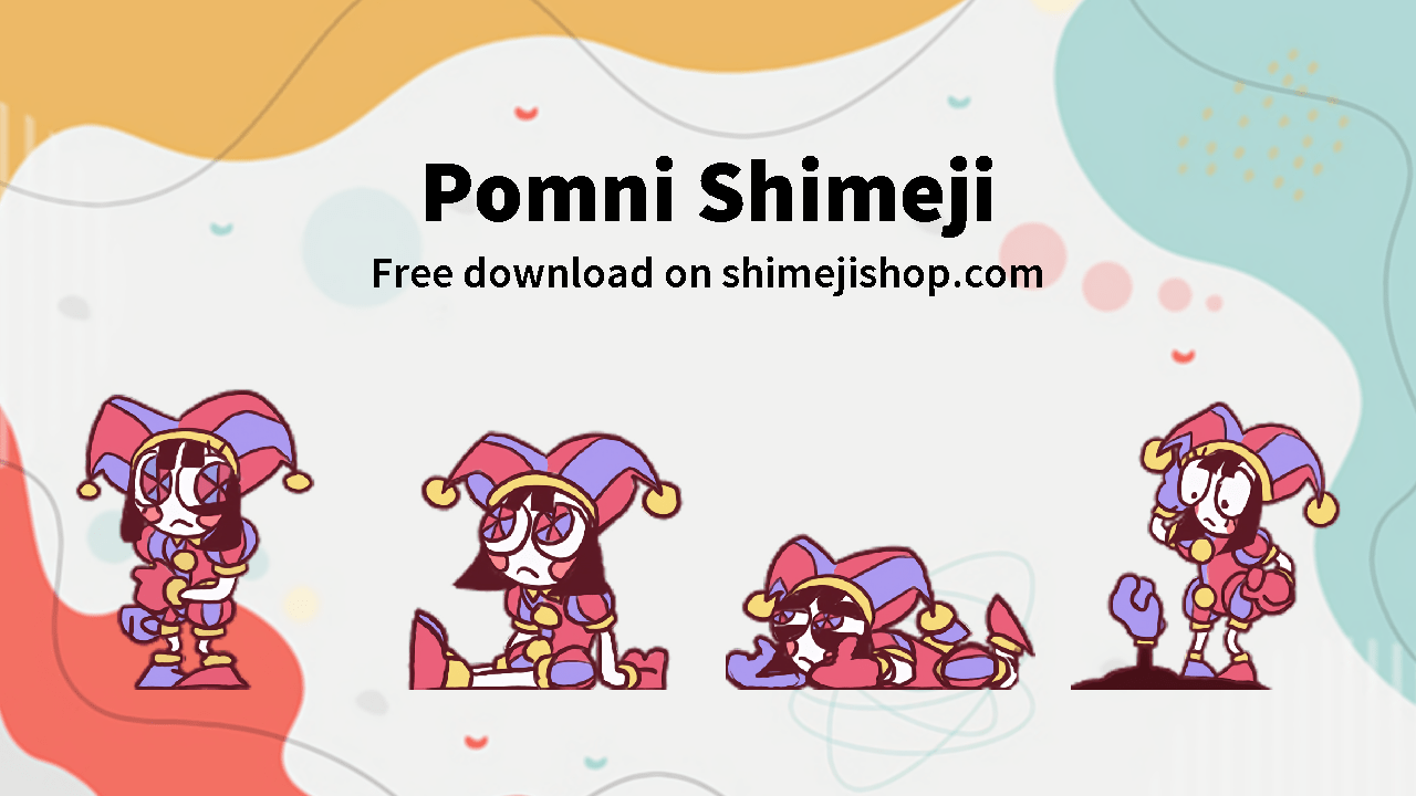 Pomni Shimeji Cover