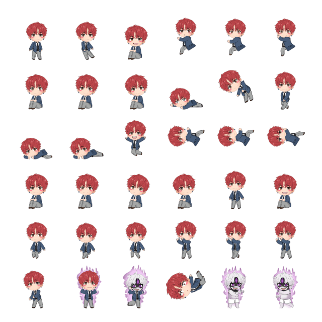 Jin Enjoji Shimeji Sprite Preview
