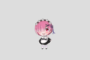 Ram Shimeji featured image – free desktop pet from Re Zero