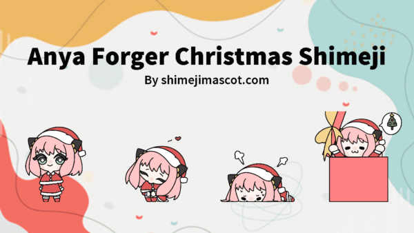 Anya Forger Christmas しめじデスクトップペット - 画像 (4)