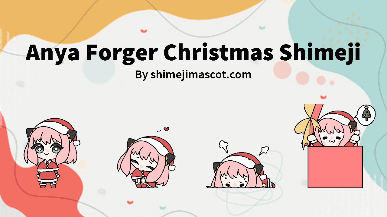 Anya Forger Christmas Shimeji Desktop Pet - Image 4