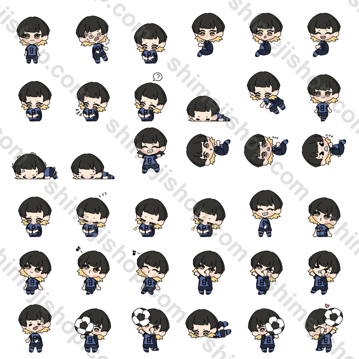 Bachira Meguru Shimeji Desktop Pet - Image 2