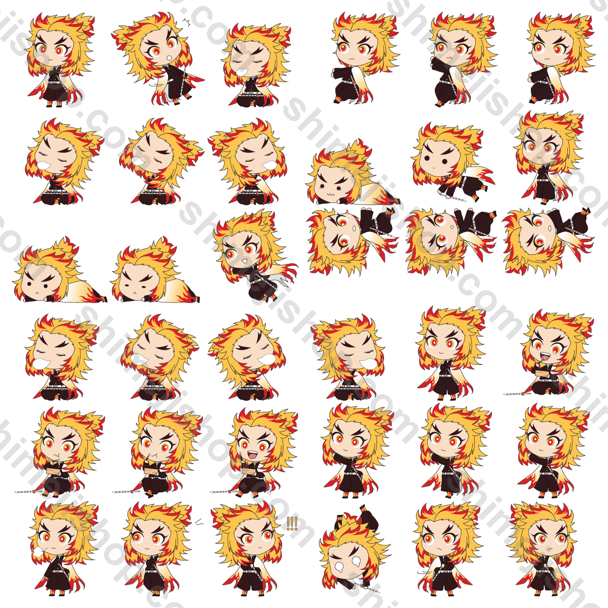 Kyojuro Rengoku Shimeji Desktop Pet - Image 2