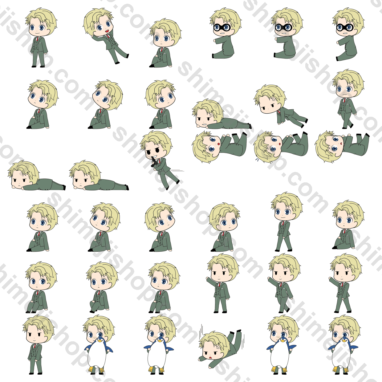 Loid Forger Shimeji Desktop Pet - Image 2