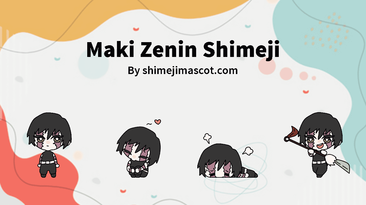 Maki Zenin Shimeji Desktop Pet - Image 4
