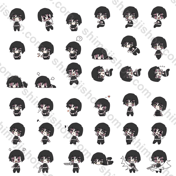 Maki Zenin Shimeji Desktop Pet - Image 2