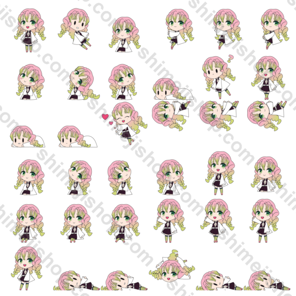 Mitsuri Kanroji Shimeji Desktop Pet - Image 2