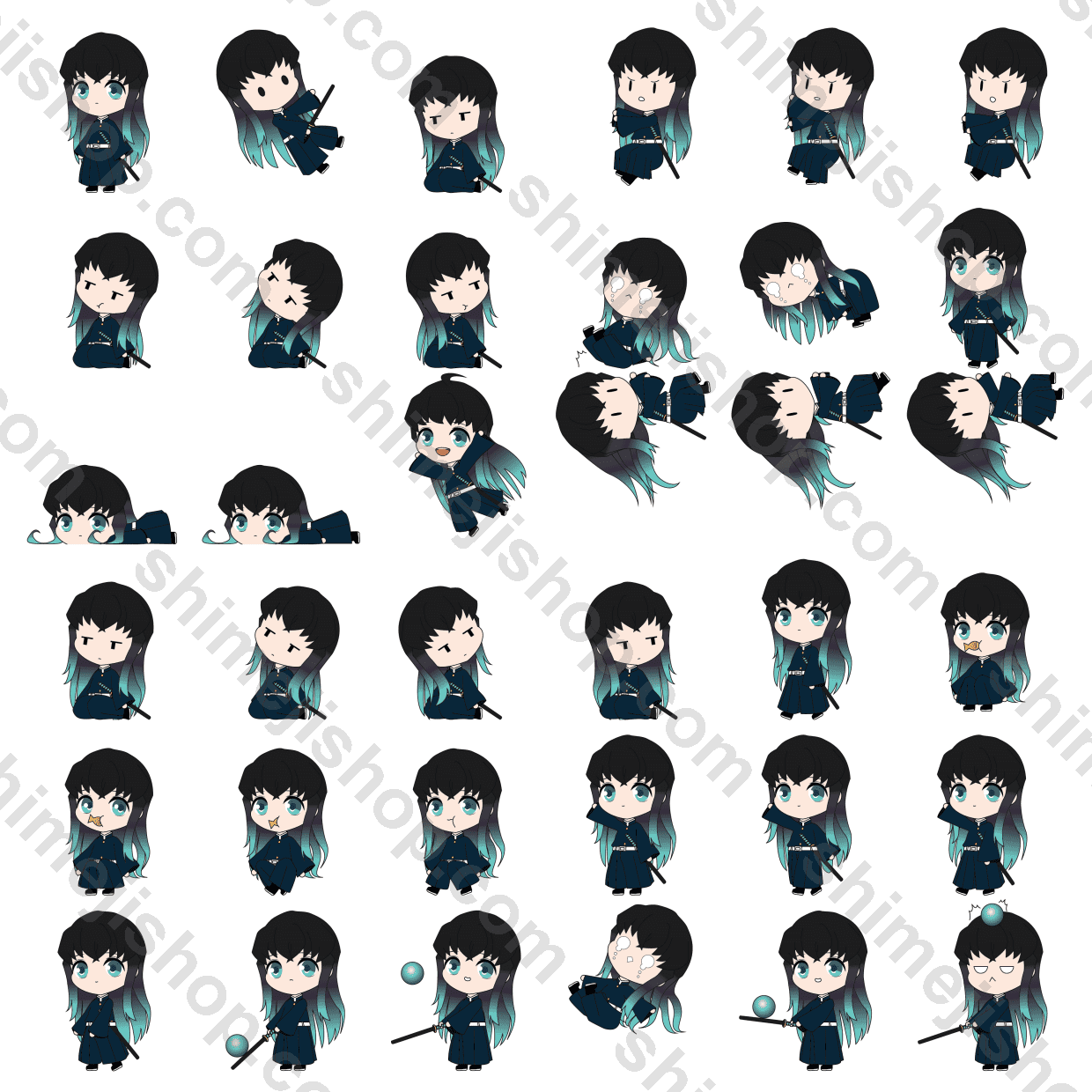 Muichiro Tokito Shimeji Desktop Pet - Image 2