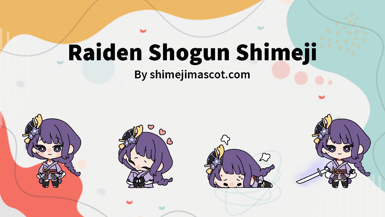Raiden Shogun Shimeji Desktop Pet - Image 4