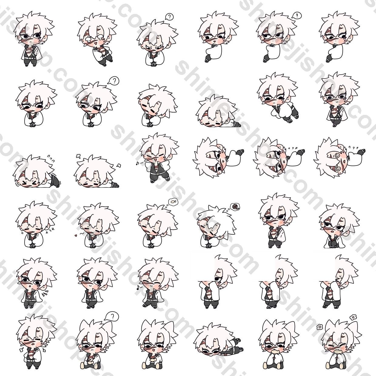 Sanemi Shinazugawa Shimeji Desktop Pet - Image 2