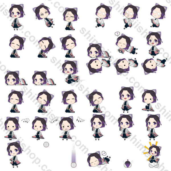 Shinobu Kocho Shimeji Desktop Pet - Image 2