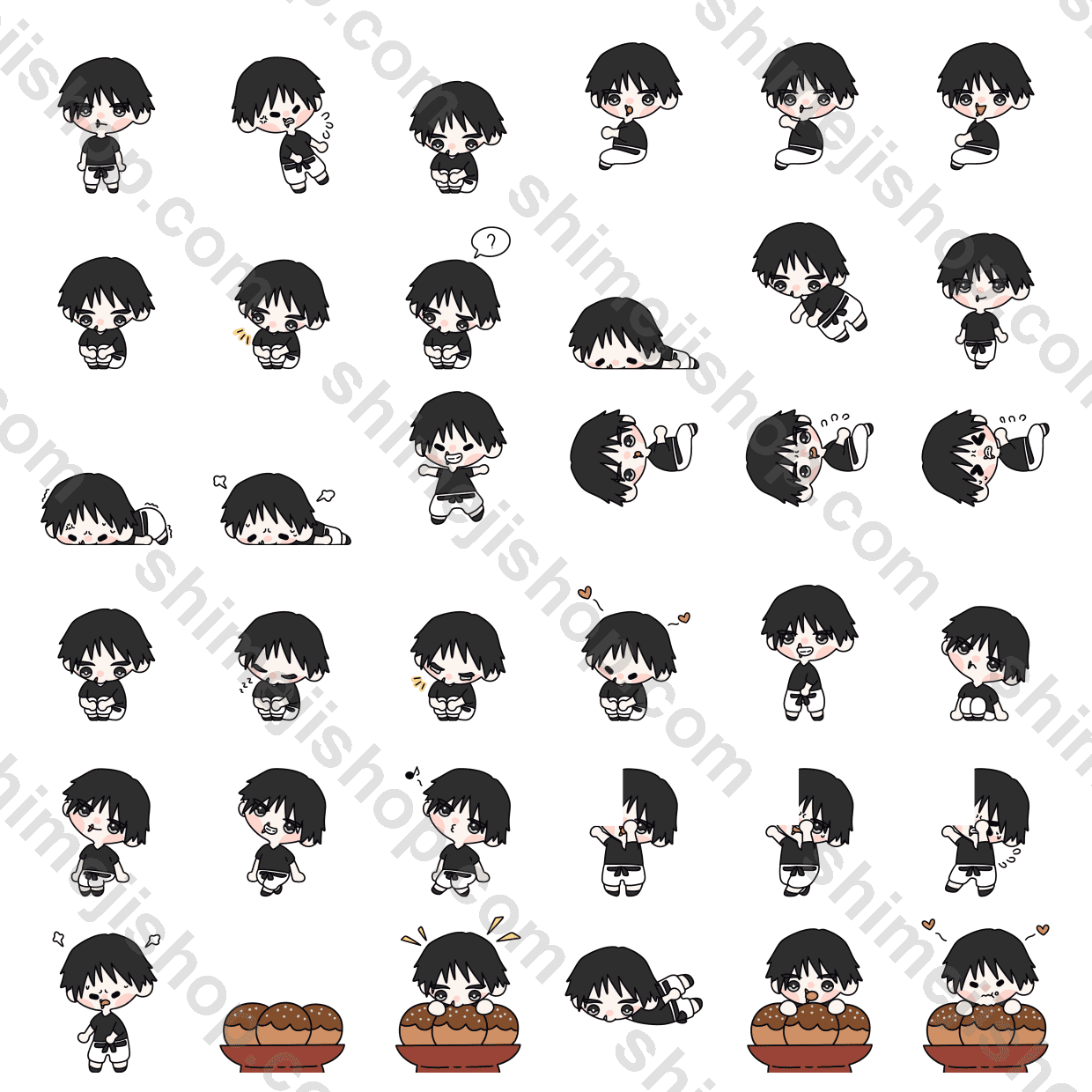 Toji Fushiguro Shimeji Desktop Pet - Image 2