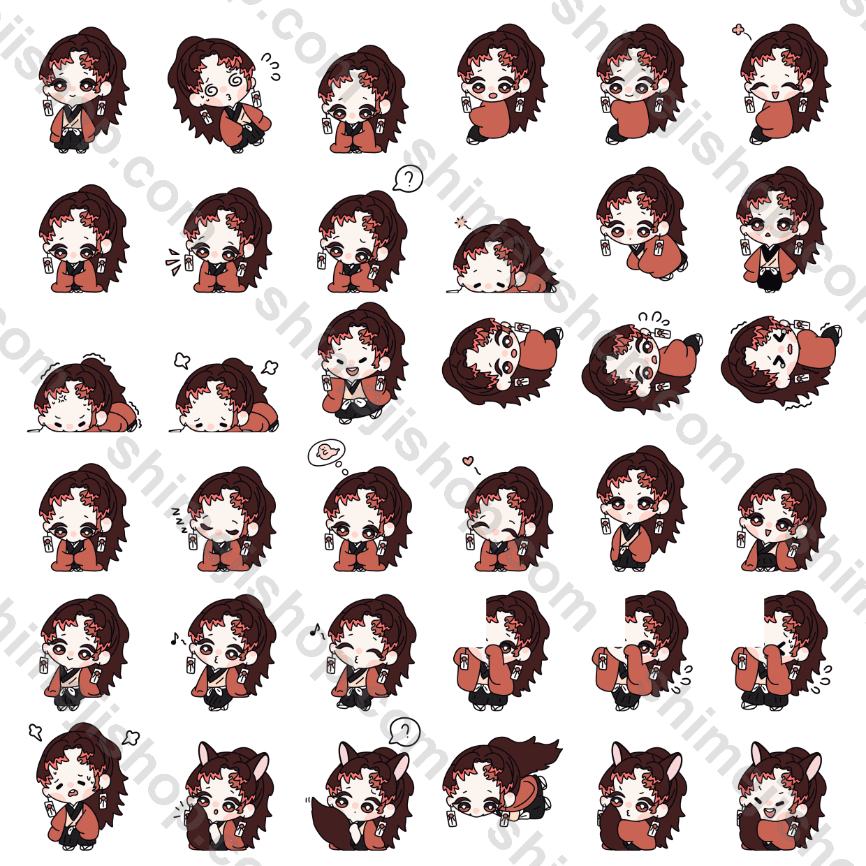 Yoriichi Tsugikuni Shimeji Desktop Pet - Image 2