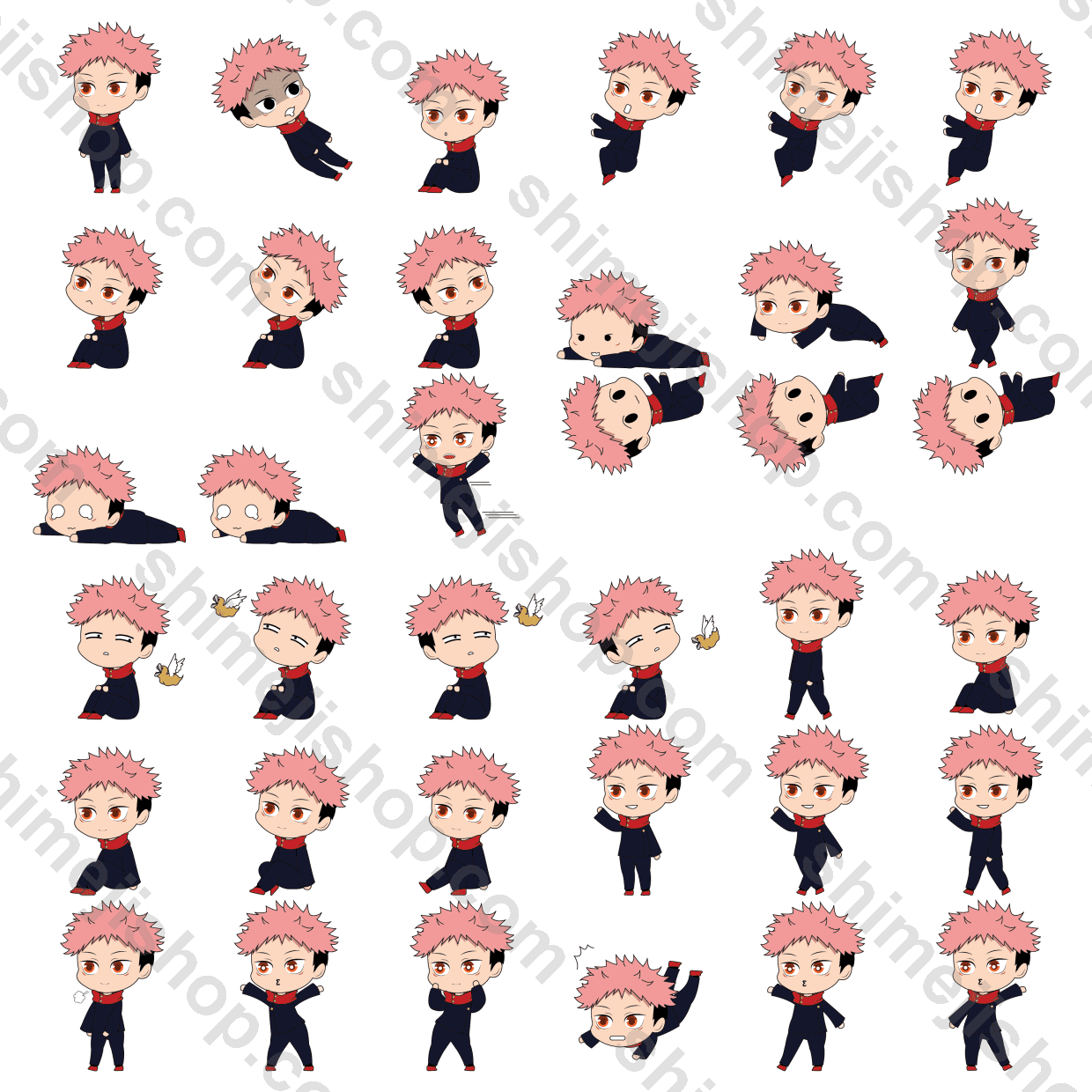 Yuji Itadori Shimeji Desktop Pet - Image 2