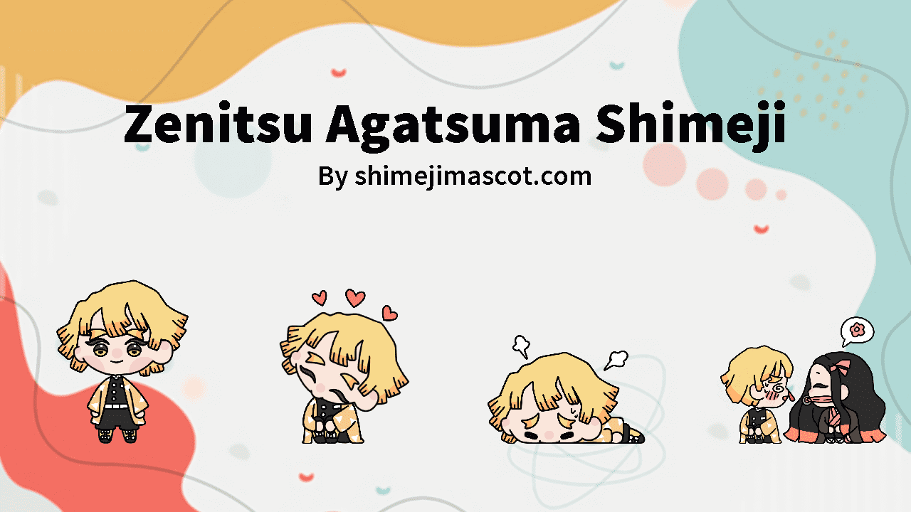 Zenitsu Agatsuma Shimeji Desktop Pet - Image 4