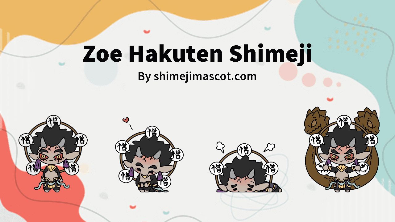 Zoe Hakuten Shimeji Desktop Pet - Image 4