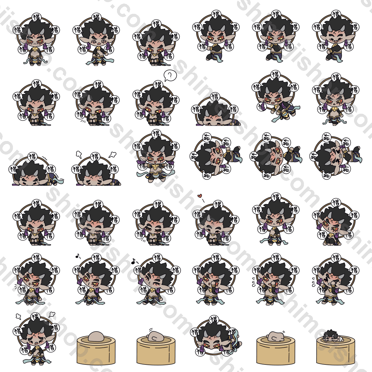 Zoe Hakuten Shimeji Desktop Pet - Image 2