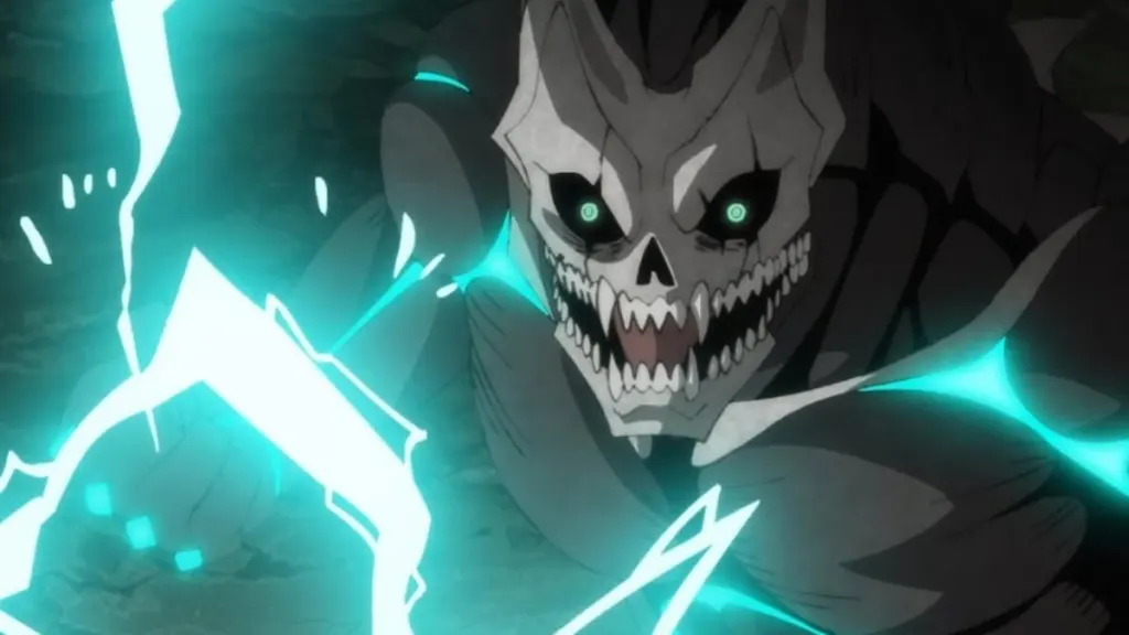 Kafka in his Kaiju No. 8 form